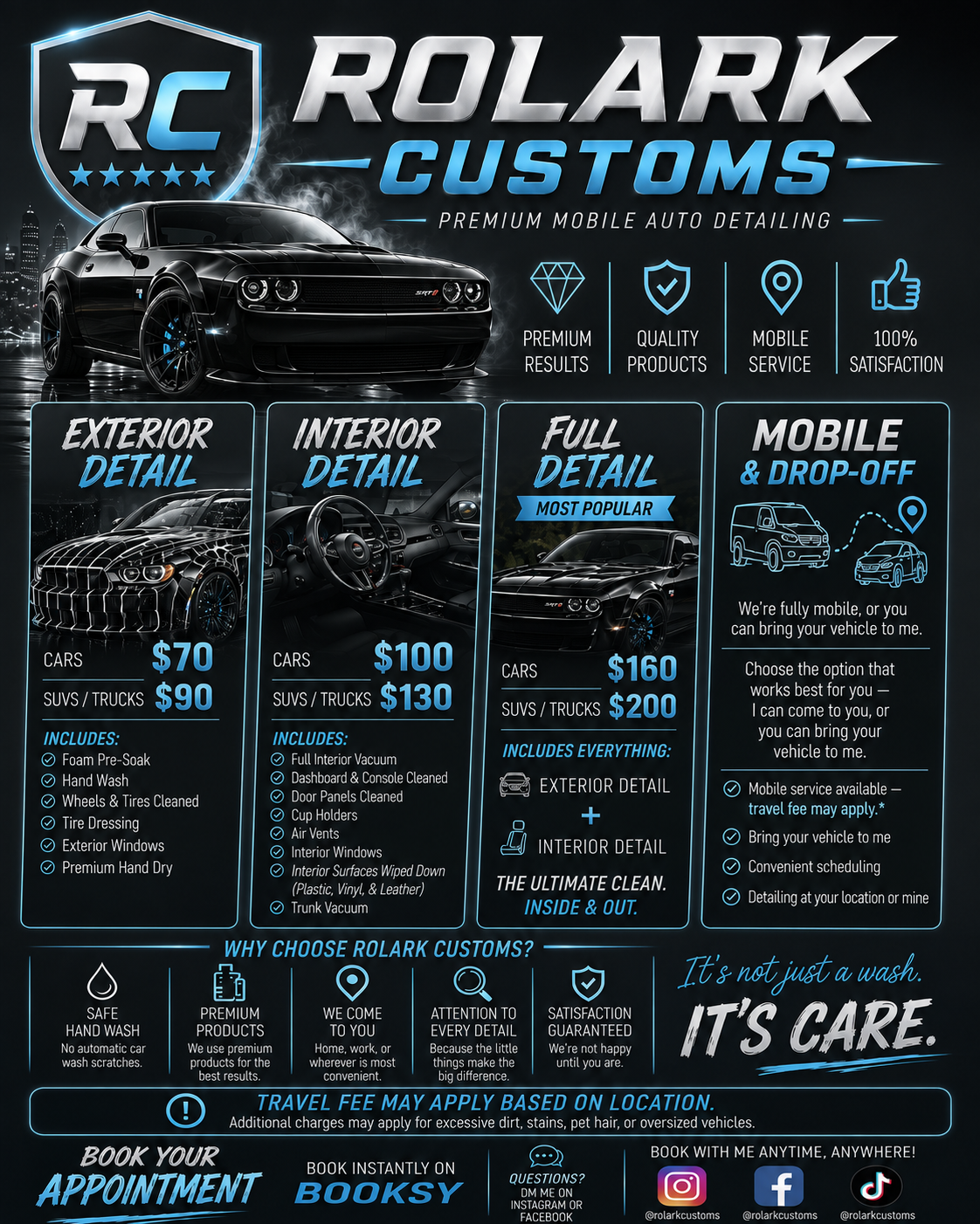 Rolark Customs Premium Mobile Auto Detailing